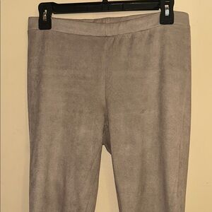 Faux Seude leggings- beige